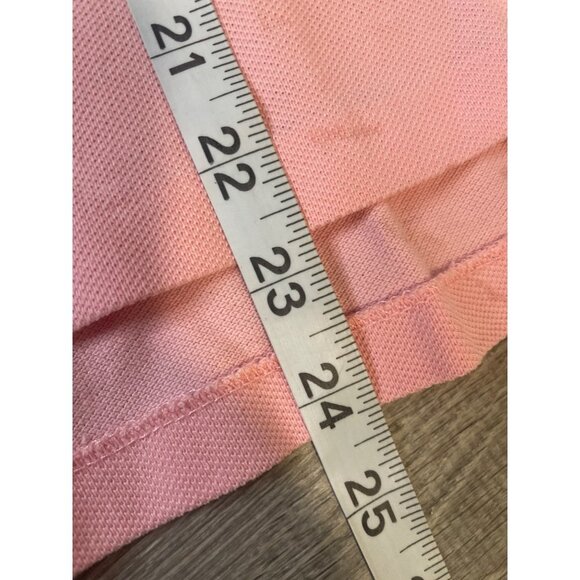 Lands End Pink Collared Short Sleeved Polo Golf Shirt Sz S - Picture 9 of 9